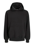 Jack & Jones Kapuzensweatshirt JJEURBAN EDGE SWEAT HOOD NOOS Schwarz/Dunkelgrau