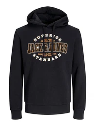 Hoodie JJELOGO SWEAT HOOD 2 COL 24/25 NOOS PLS mit Logo Frontprint