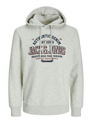 Jack & Jones PlusSize Hoodie Sweat Hood JJELOGO Khaki/Neonfarben/Grau/Braun/Hellgrau