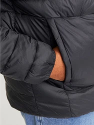 Jack & Jones Steppjacke JJESprint Schwarz/Grün/Dunkelgrau/Rot
