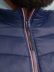 Jack & Jones Steppjacke JJESprint Dunkelblau/Blau/Hellblau