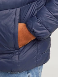 Jack & Jones Steppjacke JJESprint Dunkelblau/Blau/Hellblau
