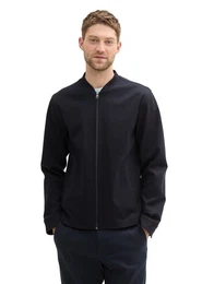 Bomberjacke mit Piqu Struktur