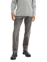 TOM TAILOR Straight-Jeans MARVIN Grau/Hellgrau