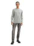 TOM TAILOR Straight-Jeans MARVIN Grau/Hellgrau