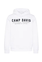 Kapuzensweatshirt mit Logo-Print
