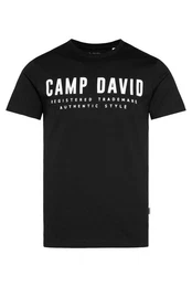 T-Shirt mit Logo Print auf der Vorderseite