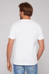 CAMP DAVID T-Shirt mit Logo Print schwarz/weiß
