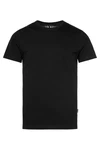 CAMP DAVID T-Shirt im 2er Pack mit Rundhals Schwarz