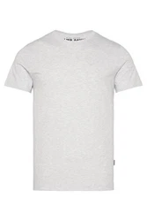 CAMP DAVID T-Shirt im 2er Pack mit Rundhals Grau/Hellgrau
