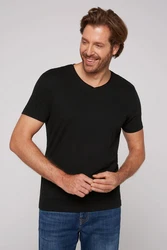 CAMP DAVID V-Shirt (2-tlg) im 2-er Pack schwarz