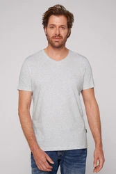 CAMP DAVID V-Shirt (2-tlg) im 2-er Pack Grau/Hellgrau
