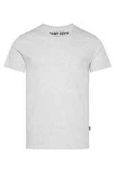 CAMP DAVID V-Shirt (2-tlg) im 2-er Pack Grau/Hellgrau