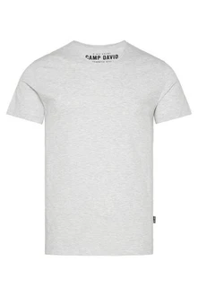 CAMP DAVID V-Shirt (2-tlg) im 2-er Pack Grau/Hellgrau