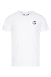 CAMP DAVID T-Shirt Grau/Weiß/Dunkelblau/Gelb
