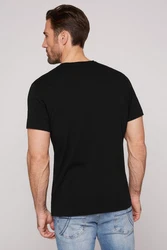 CAMP DAVID T-Shirt Schwarz/Grün/Lila/Dunkelblau