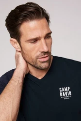 CAMP DAVID T-Shirt Dunkelblau
