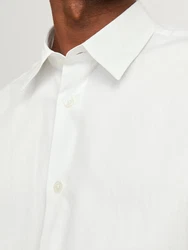 Jack & Jones Langarmhemd JPRBLABUSHWICK STANLEY Weiß/Creme