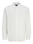 Jack & Jones Langarmhemd JPRBLABUSHWICK STANLEY Weiß/Creme