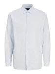 Jack & Jones Langarmhemd JPRBLABUSHWICK STANLEY Hellblau/Blau