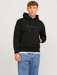 Jack & Jones Sweatshirt JORFREDERIKSBERG oliv/schwarz