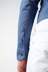 DESOTO Businesshemd Blau/Hellblau/Dunkelblau