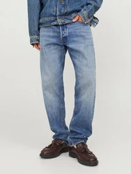 Jack & Jones Regular-fit Jeans JJMike Blau/Hellblau