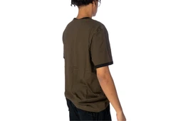 Lyle & Scott T-Shirt 'Ringer' Dunkelgrün/Grün/Khaki