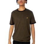 Lyle & Scott T-Shirt 'Ringer' Dunkelgrün/Grün/Khaki