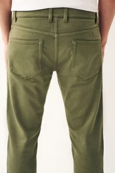 Next Motion Flex Stretch Jeans Slim Dunkelgrün/Grün/Khaki