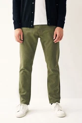 Next Motion Flex Stretch Jeans Slim Dunkelgrün/Grün/Khaki