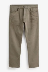 Next Motion Flex Stretch Jeans Slim Khaki/Dunkelgrün