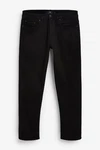 Next Straight Fit Motion Flex Jeans Schwarz