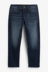Next Straight Fit Motion Flex Jeans Dunkelblau/Hellblau/Blau