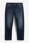 Next Straight Fit Motion Flex Jeans Dunkelblau/Hellblau/Blau