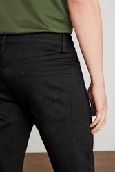 Next Straight Fit Motion Flex Jeans Schwarz