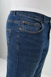 Next Essential Jeans Skinny Fit Blau/Dunkelblau