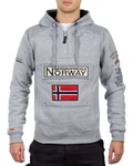 Geographical Norway Kapuzenpullover Herren Hoodie bagymclass grau