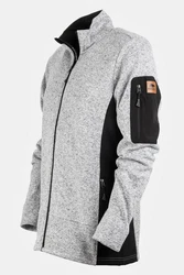FORSBERG Fleecejacke Hellgrau/Grau