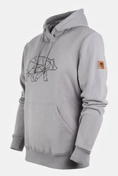 FORSBERG Sweatshirt Hoodie Pettarson Grau/Hellgrau/Dunkelgrau