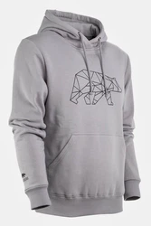 FORSBERG Sweatshirt Hoodie Pettarson Grau/Hellgrau/Dunkelgrau