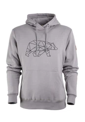 FORSBERG Sweatshirt Hoodie Pettarson Grau/Hellgrau/Dunkelgrau