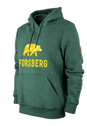 FORSBERG Sweatshirt Hoodie Grün/Dunkelgrün
