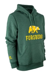 FORSBERG Sweatshirt Hoodie Grün/Dunkelgrün