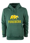 FORSBERG Sweatshirt Hoodie Grün/Dunkelgrün