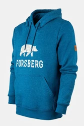 FORSBERG Sweatshirt Hoodie Blau/Türkis/Hellblau