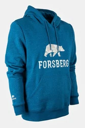 FORSBERG Sweatshirt Hoodie Blau/Türkis/Hellblau