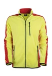 FORSBERG Fleecejacke Bjarkir Gelb/Neonfarben