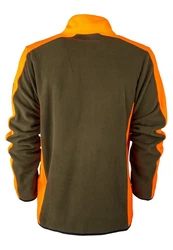 FORSBERG Fleecejacke Bjarkir Dunkelgrün/Khaki/Braun