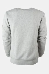 FORSBERG Sweatshirt Bertson Hellblau/Braun/Grau